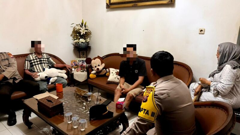 Respon Cepat Laporan Warga, SPKT dan Piket Fungsi Polresta Palangka Raya Mediasi Keributan Keluarga