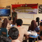 Semangat Bela Negara Satgas TMMD Reguler ke-127 Kodim 1015/Sampit Gelar Sosialisasi Rekrutmen TNI-AD