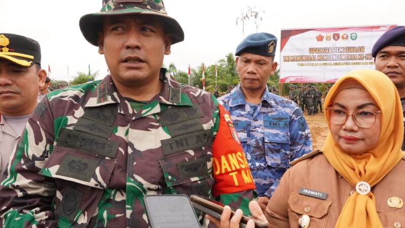 TMMD ke 127 Kodim 1015/Sampit Percepatan Pembangunan di Tiga Desa