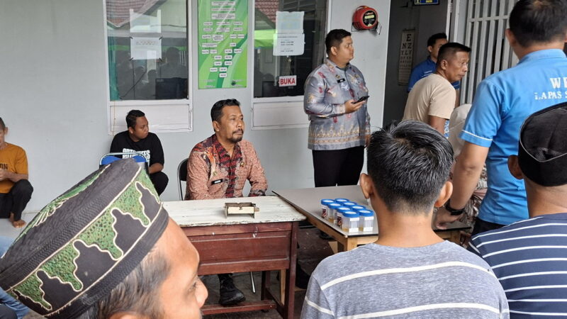 Komitmen Lapas Sampit Bersih Narkoba: 41 WBP Usulan Integrasi Dinyatakan Negatif