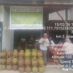 Di Tengah Harga Melambung Pangkalan Alif Jaya PT. Nusantara Pinoh, Jadi Teladan Penyaluran LPG 3Kg Subsidi Tepat Sasaran di Melawi.