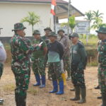 Satgas TMMD Laksanakan Apel Pagi untuk Pengecekan Personil