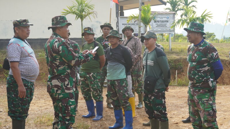 Satgas TMMD Laksanakan Apel Pagi untuk Pengecekan Personil