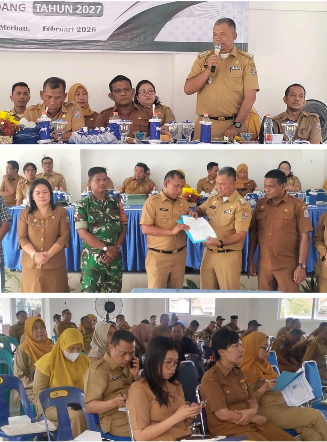 Musrenbang Kecamatan Pagar Merbau RKPD Tahun 2027 Terlaksana Dengan Baik Lancar dan Aman