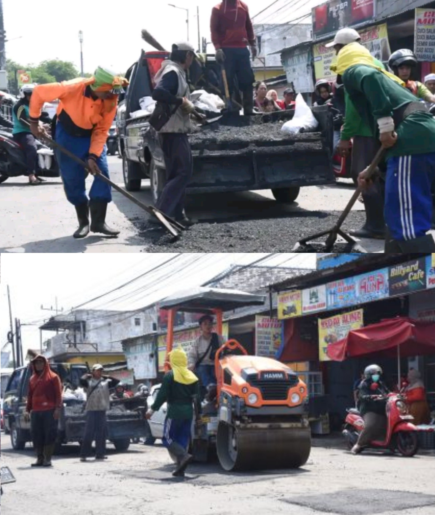 Kebut Perbaikan 16 Ruas Jalan Pekan Ini, Pemerintah Kabupaten Sidoarjo Percepat Perbaikan Infrastruktur Jalan