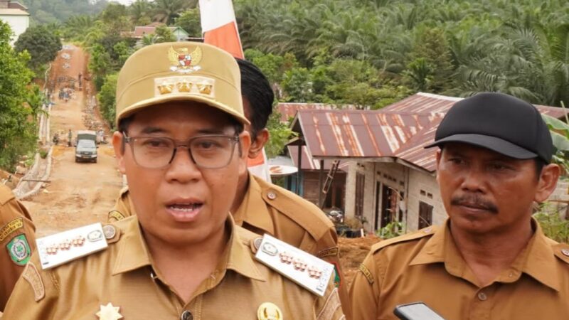 Camat Telaga Antang Apresiasi TMMD ke-127 Kodim 1015/Sampit, Dorong Pemerataan Pembangunan Desa
