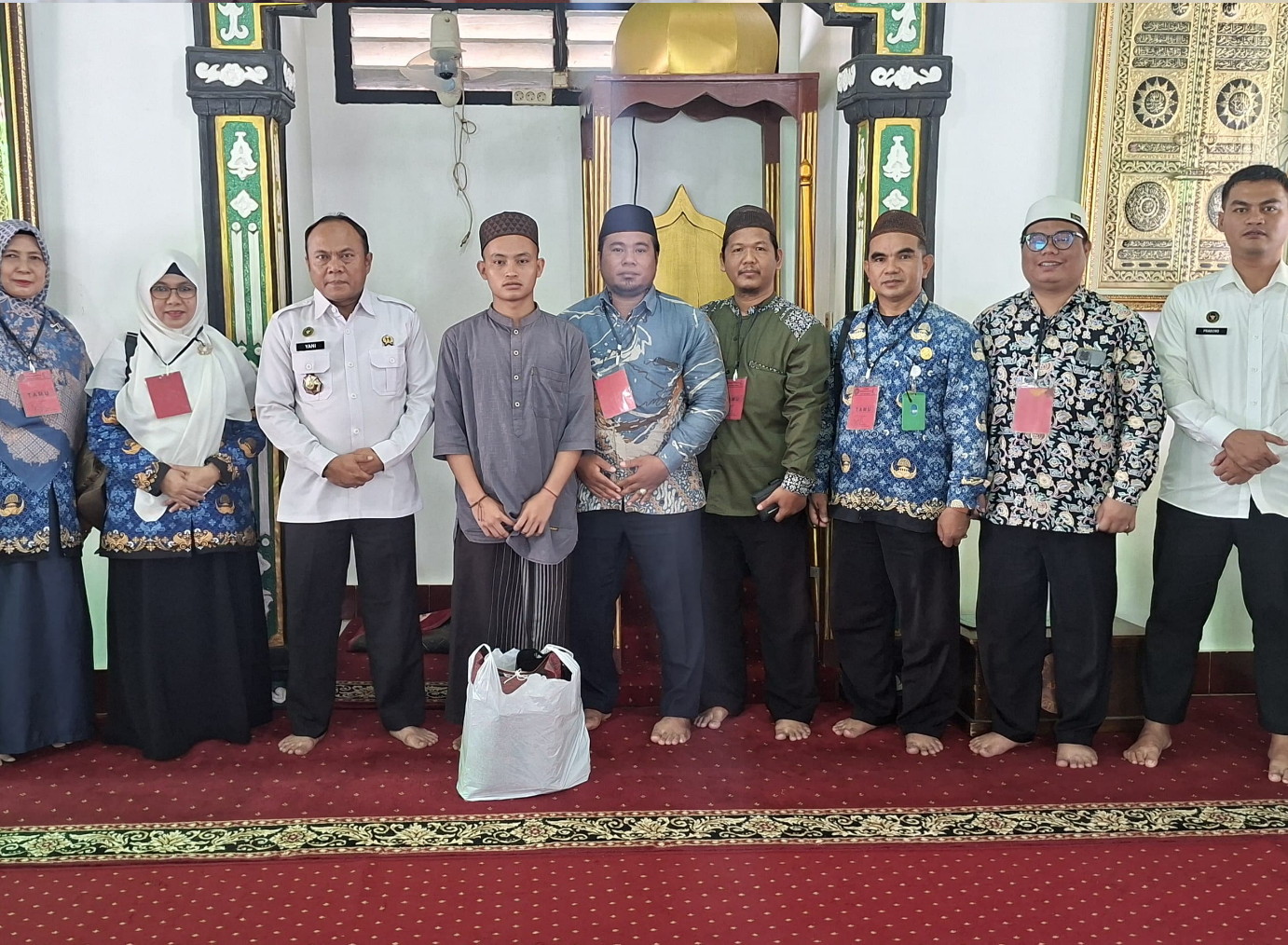 Hari Pertama Ramadan, WBP Lapas Kelas IIB Sampit Jalani Prosesi Mualaf Penuh Khidmat