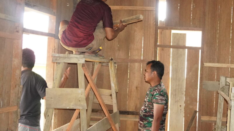 Ramadhan Penuh Dedikasi, Satgas TMMD Reguler ke-127 Kejar Pembangunan RTLH