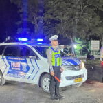 Satlantas Polres Kotim Tingkatkan Blue Light Patrol, Antisipasi Laka Lantas, Balapan Liar Dan Aksi Premanisme