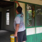 Satgas TMMD Ke 127, Memasukinya Tahap Pengecatan RTLH Milik Bapak Safari