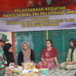Satgas TMMD Reguler ke-127 Dorong UMKM Desa Bukit Indah Lewat Produksi Kripik Tempe Dan Kripik Pare