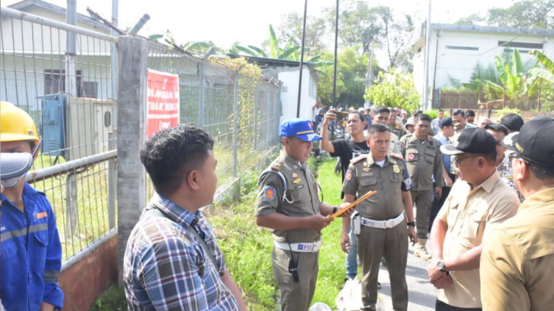 Bupati & Wabup Deli Serdang ”Pimpin Tim Gabungan Tertibkan Tower Tak Miliki PBG”