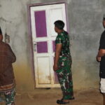 Satgas TMMD Reguler ke-127 Kodim 1015/Sampit Patroli Bangunkan Warga Sahur