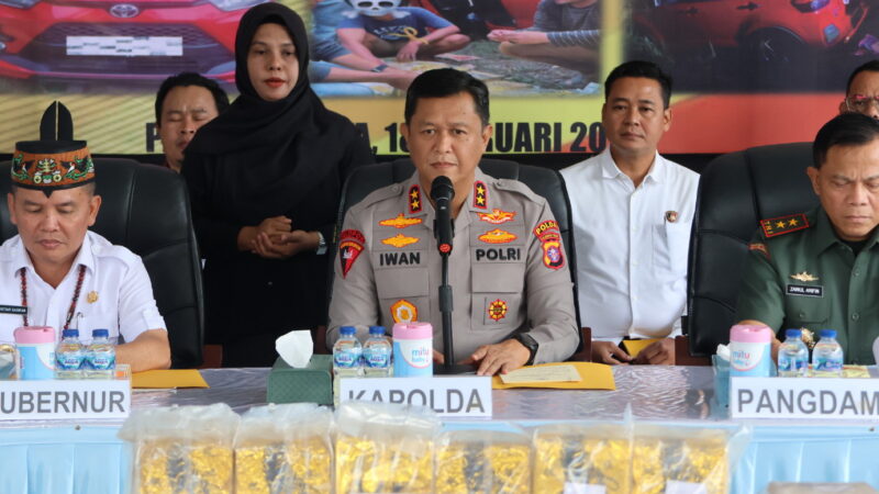 35,1 Kg Sabu dan 15 Ribu Ekstasi Berhasil Digagalkan Polres Lamandau, Kapolda Kalteng: Keberhasilan Ini Selamatkan 350 Ribu Jiwa