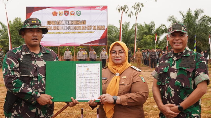 TMMD Reg Ke-127 TA. 2026 Kodim 1015/Sampit Secara Resmi Dibuka.