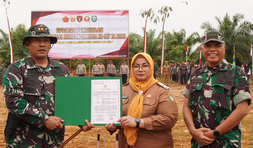 TMMD Reg Ke-127 TA. 2026 Kodim 1015/Sampit Secara Resmi Dibuka.