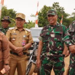 Dansatgas TMMD Reg Ke-127 Beserta Forkopimda Cek Lokasi Sasaran.