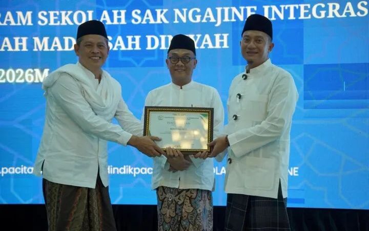 Rangkaian Acara Peringatan Nuzulul Quran, Pemkab Pacitan Launching Program Sekolah Sak Ngajine (SSN)