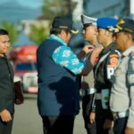 Wakil Bupati Pacitan Gagarin Sumrambah Pimpin Apel Gelar Pasukan Operasi “Ketupat” 2026