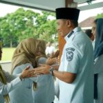 Pemkab Pacitan Dipimpin Bupati Indrata Nur Bayuaji Gelar Acara Halalbihalal Dihari Pertama Masuk Kerja