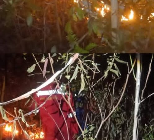 KEBAKARAN LAHAN DARI MPA KUMPAI BATU BAWAH KOTAWARINGIN BARAT