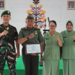 Dandim 1016/Plk Pimpin Acara Wisuda Purna Tugas