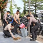 Dukung Gerakan Nasional Indonesia Asri, Polres Kotim Adakan Korve