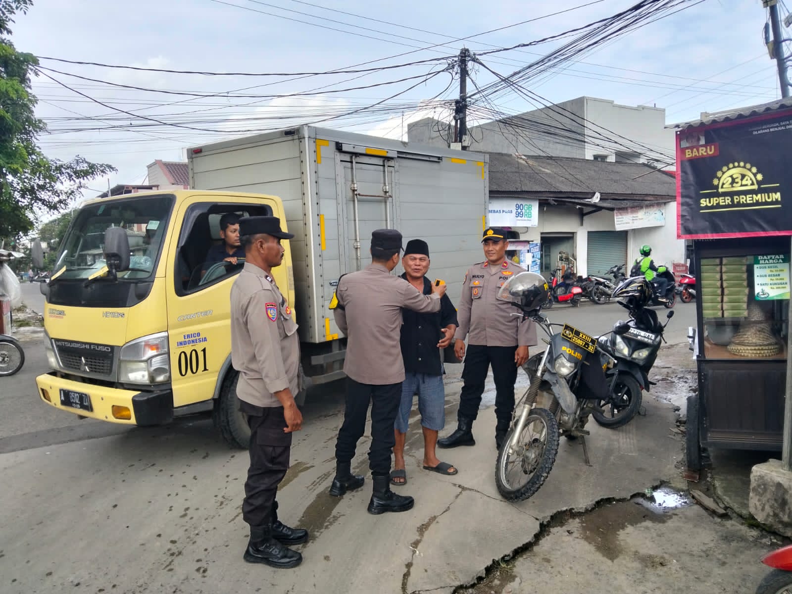 Ops.Cipkon KRYD Polsek Pasar Kemis Sasar Pekat dan 3C, Situasi Wilayah Terpantau Kondusif