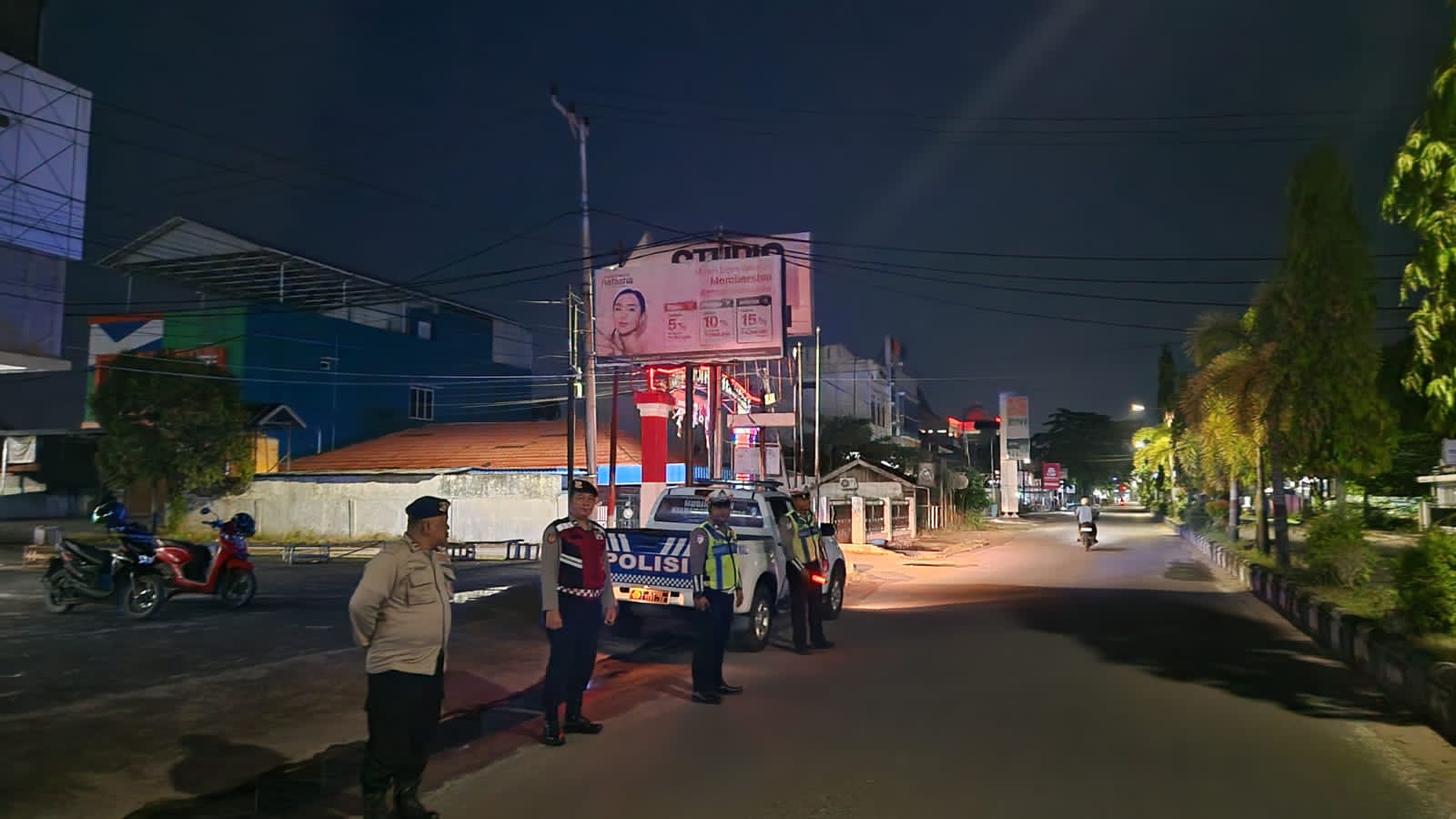 Patroli Subuh Sat Samapta Polres Kotim, Wujudkan Keamanan dan Kenyamanan Masyarakat Setelah Saur.