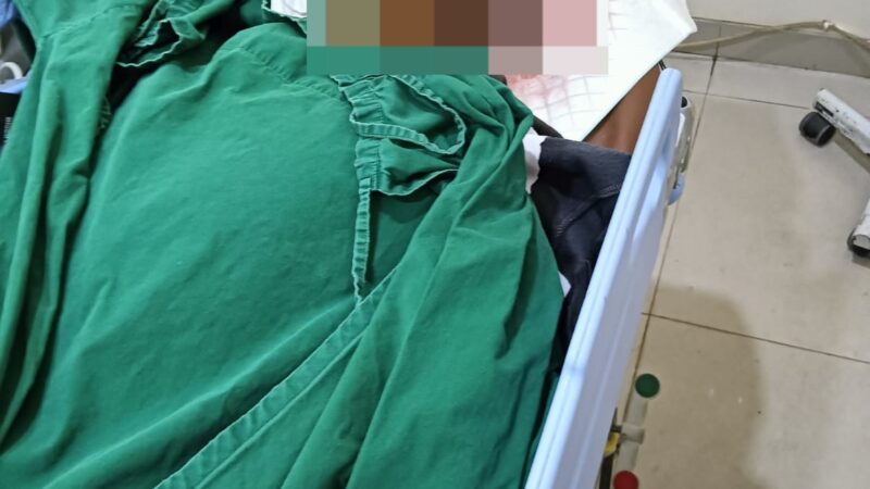 Quick Respon Laka Lantas di Kalampangan, Polsek Sabangau Langsung Evakuasi Korban ke RSUD