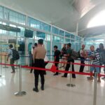 Satpamobvit Polresta Palangka Raya Amankan Aktivitas di Bandara Tjilik Riwut