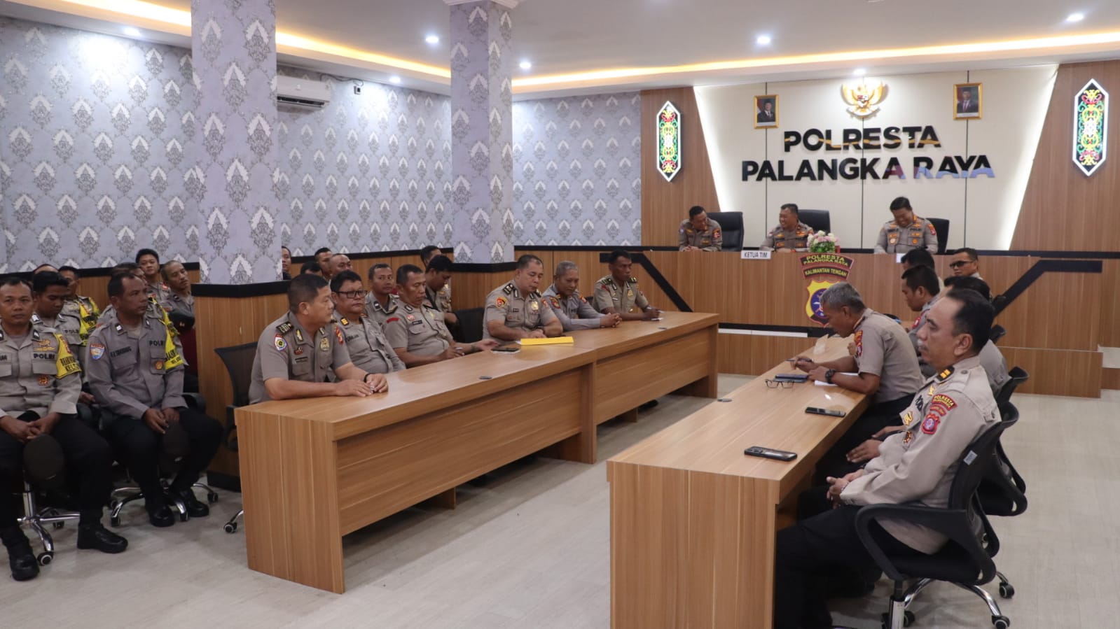 Tingkatkan Kualitas Kinerja, Polresta Palangka Raya Ikuti Supervisi Korbinmas Baharkam Polri
