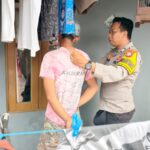 POLSEK JAYA KARYA- POLRES KOTIM TANGKAP TERLAPOR CURAT DI UJUNG PANDARAN KECAMATAN TELUK SAMPIT.