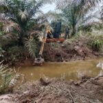 Normalisasi sungai, Satgas TMMD Kerahkan Alat Berat.