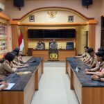 SAT BINMAS POLRES KOTIM LATIHAN RUTIN DAN BUKA PUASA BERSAMA PRAMUKA SAKA BHAYANGKARA