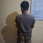 Polsek Antang Kalang- Polres Kotim Amankan Pelaku Sdr MT 33th Pencuri Buah Sawit di PT. LMS Dengan Barbuk 63 Janjang Buah Sawit.