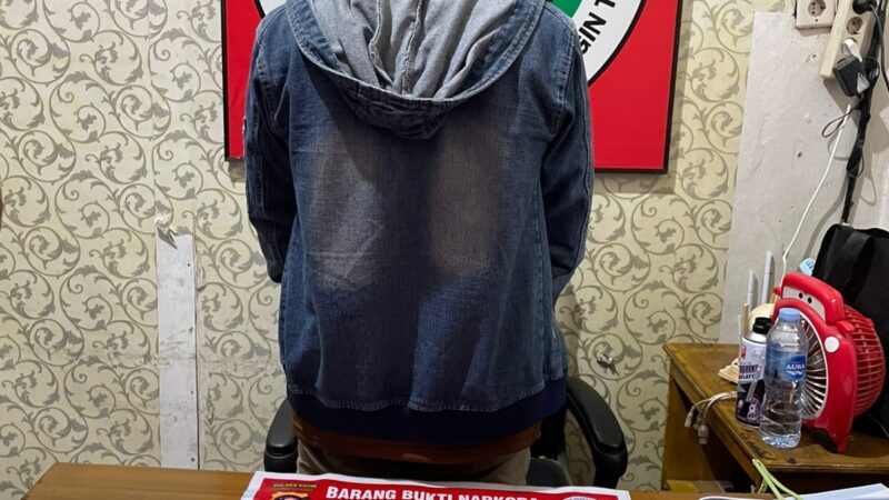 Pengedar Sabu Dijalan Pelita Barat Sampit Diamankan Satresnarkoba Polres Kotim Barbuk 32,95 Gram.