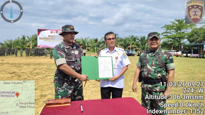 Kasdam XXII/Tambun Bungai Resmi Menutup TMMD Reguler ke-127 Kodim 1015/Sampit