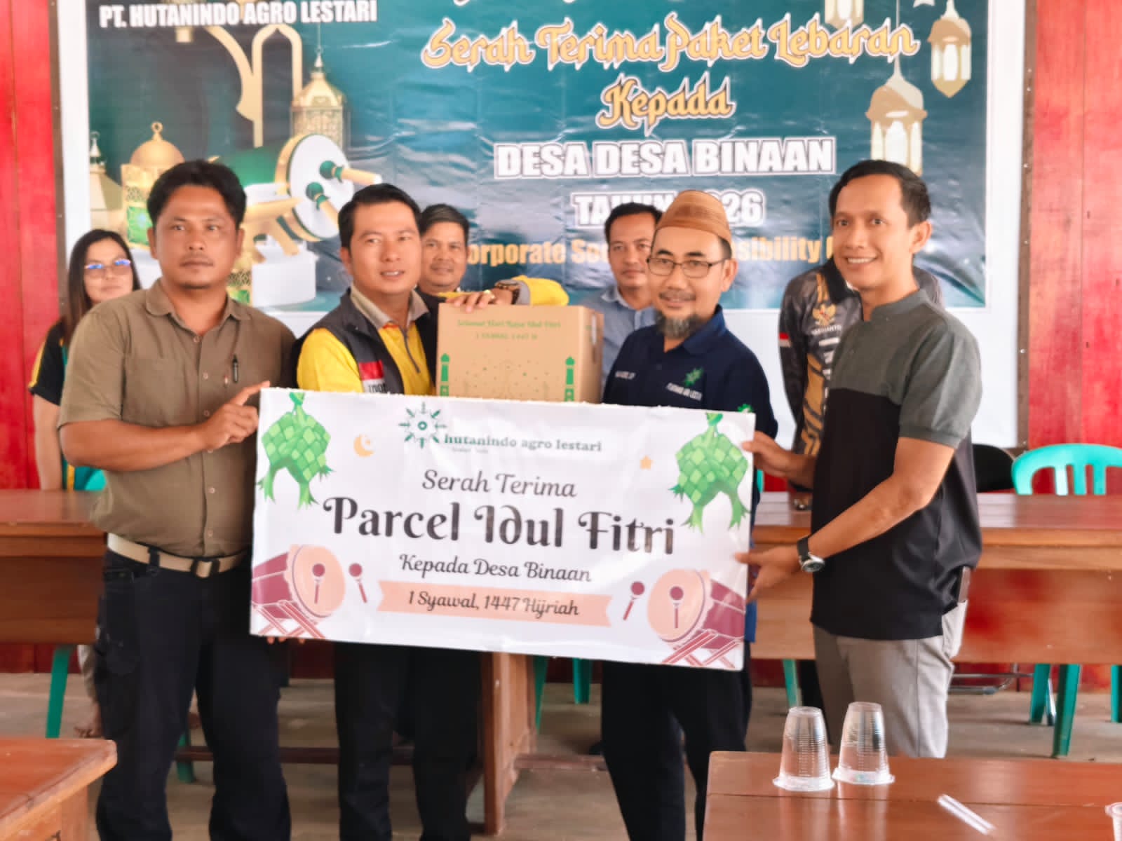 Serah Terima Paket Lebaran Idul Fitri 1447H/2026M Sebanyak 620 Paket di PT. HAL