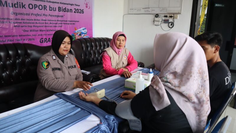 Polres Kotim Berikan Inovasi Pelayanan Ibu Hamil di Pos Layanan Terpadu