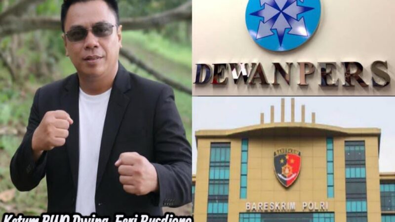 Wartawan Amir Jadi Tumbal, Ketum PWO Dwipa: Stop Sandiwara OTT untuk Kriminalisasi Jurnalis !