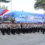 Apel Gabungan, Polresta Tangerang dan Forkopimda Siap Amankan Malam Takbiran