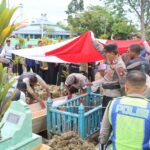 Polres Kotim Laksanakan Upacara Pemakaman Aiptu Ariswan