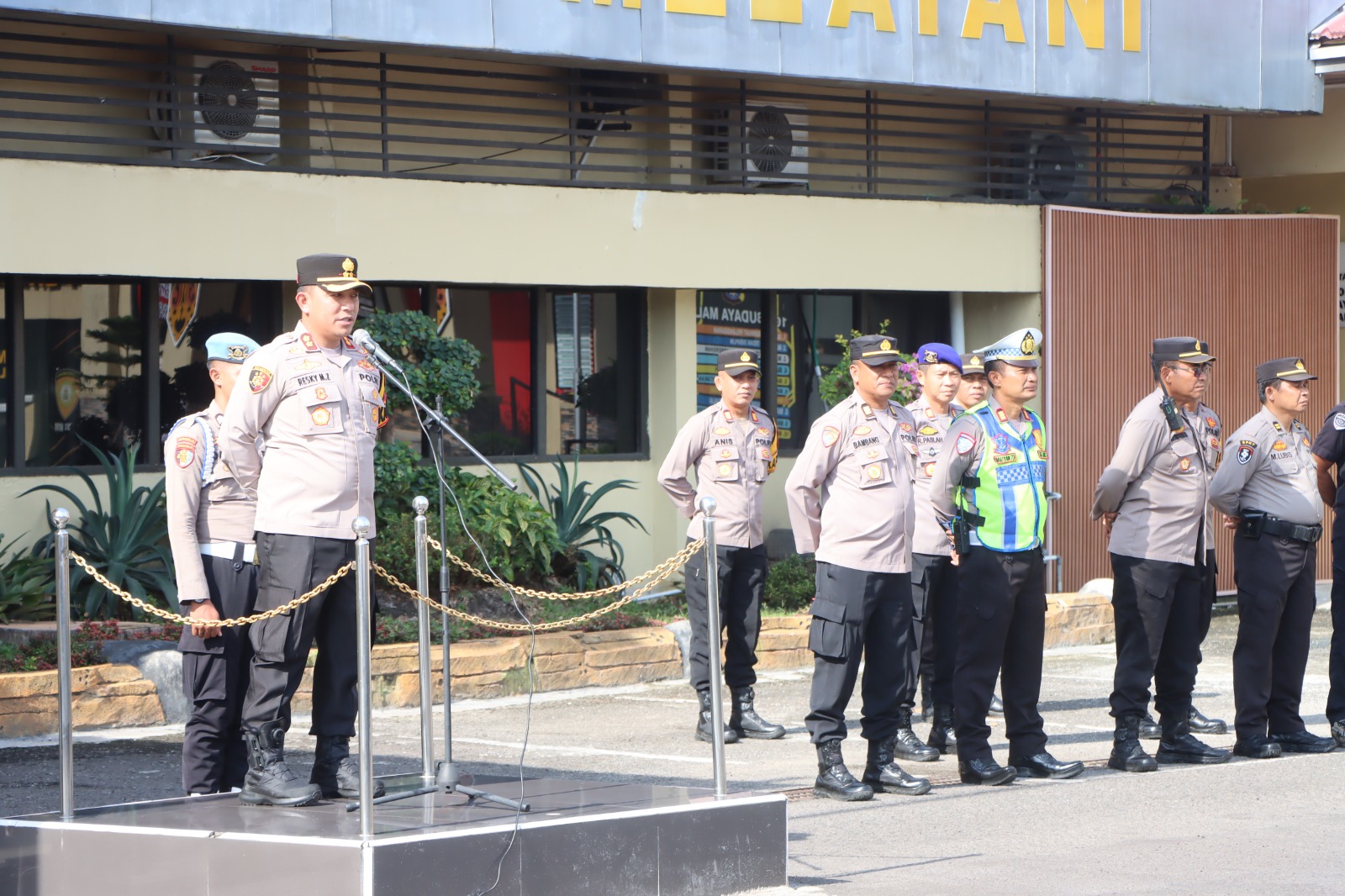 Polres Kotim Laksanakan Apel Jam Pimpinan Pasca Hari Raya Idul Fitri 1447H / 2026M