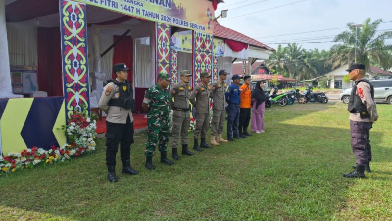 Personel Kodim 1015/Sampit Bersinergi Amankan Arus Balik Lebaran Idul Fitri 1447 H