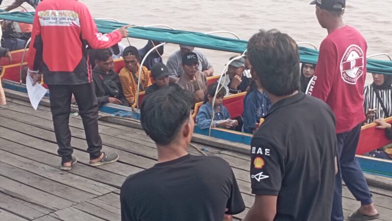 Arus Balik Pemudik Perlu Adanya Kedisiplinan dan Kesadaran, Baik Penumpang Maupun Nakhoda Kapal Longboat.