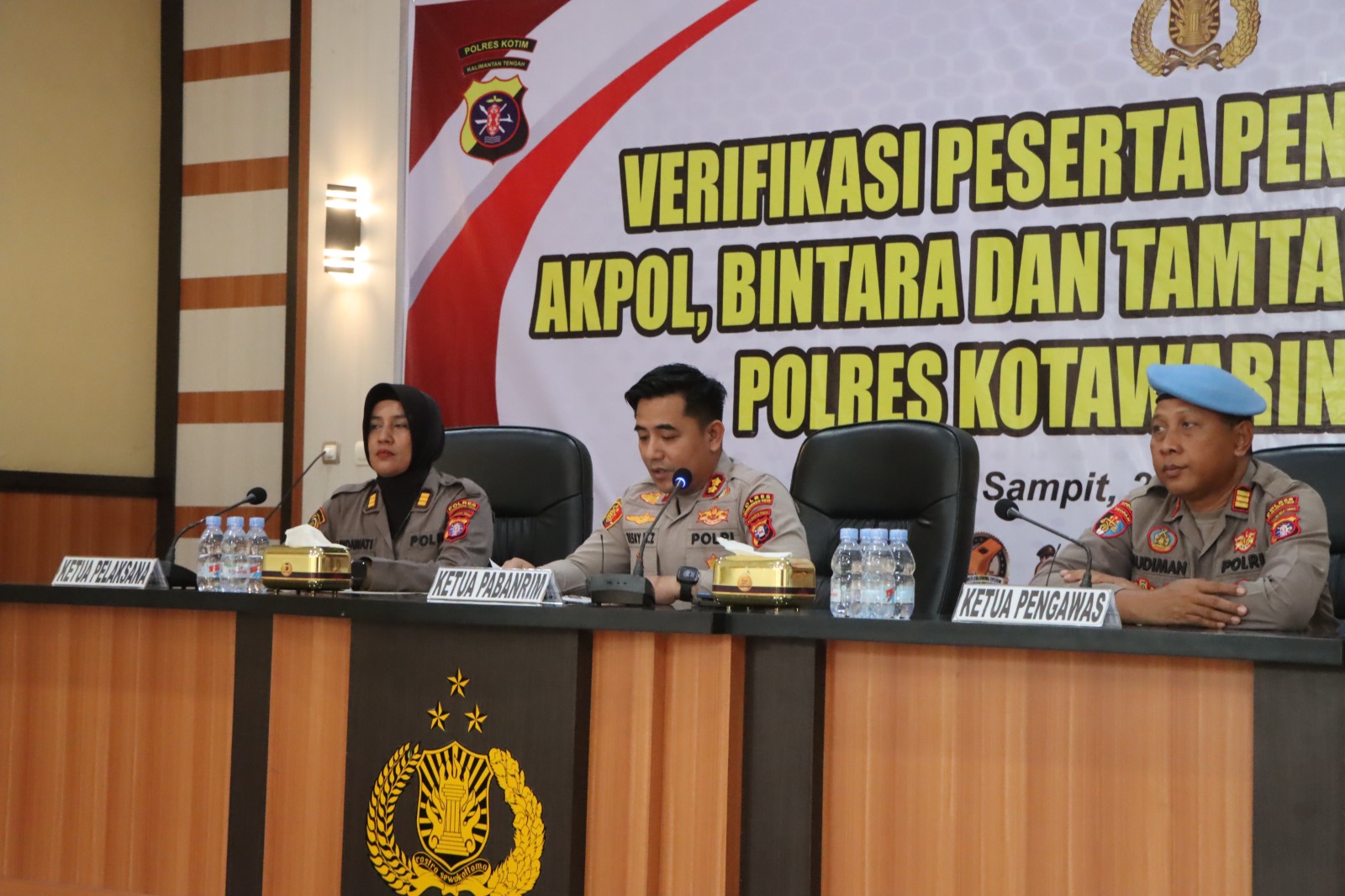 Polres Kotim Laksanakan Verifikasi Berkas Penerimaan Akpol, Bintara dan Tamtama Tahun Penerimaan 2026
