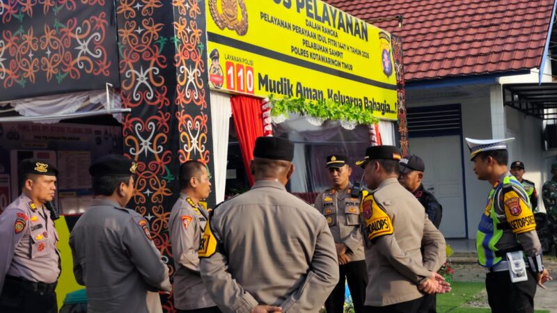 Satlantas Polres Kotim Amankan Kunjungan Karo Ops Polda Kalteng, Pastikan Keamanan dan Kelancaran