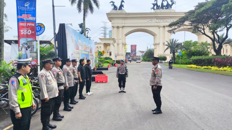 Apel Pagi KRYD di Pos Terpadu Citra Raya, Polsek Panongan Siap Jaga Kondusivitas Pasca Operasi Ketupat 2026