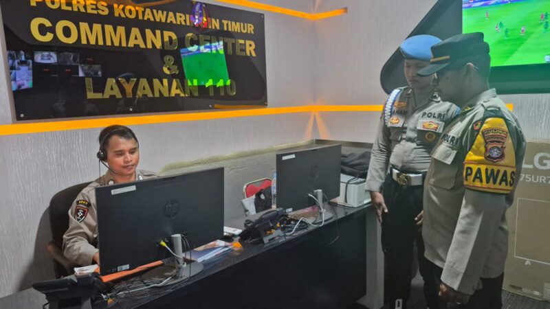 Polres Kotim Lakukan Pengecekan Piket Pos PAM OPS KETUPAT 2026, Pastikan Keamanan dan Kesiapan Personel